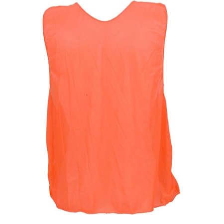 Champion Sports Adult Practice Vest, Fluorescent Orange PSAOR